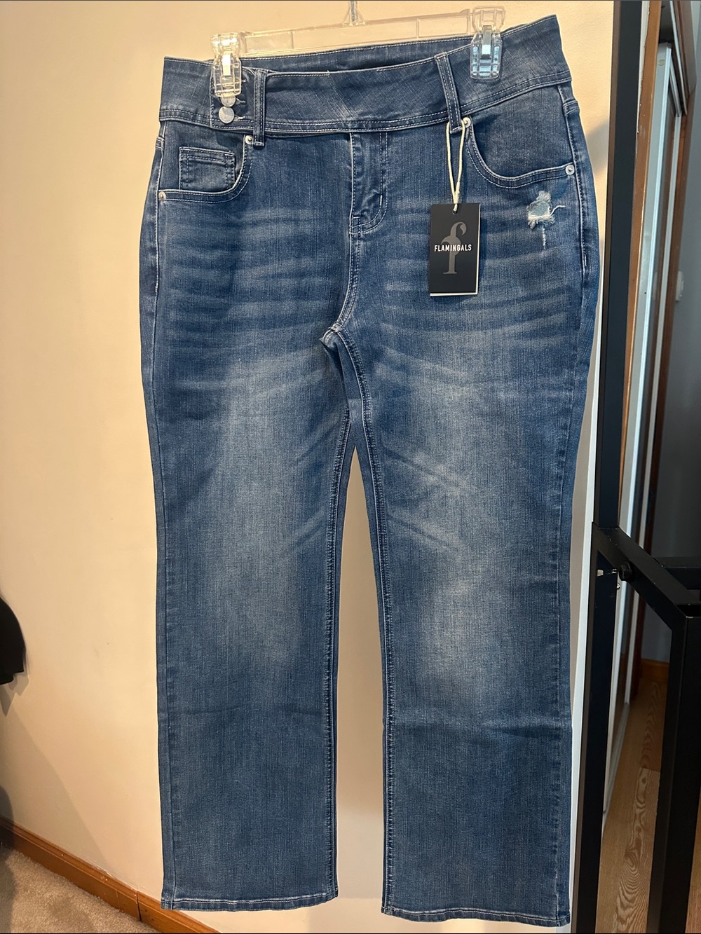 Flannelals Women’s Boot Cut Jeans - Blue